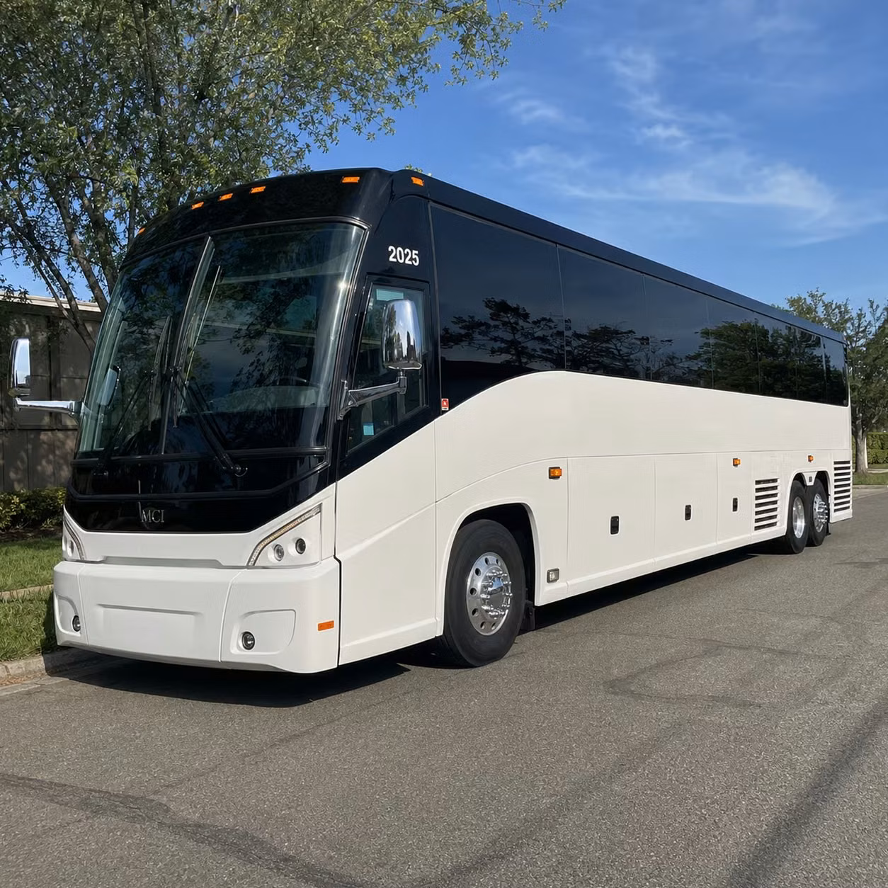 56 passenger charter bus