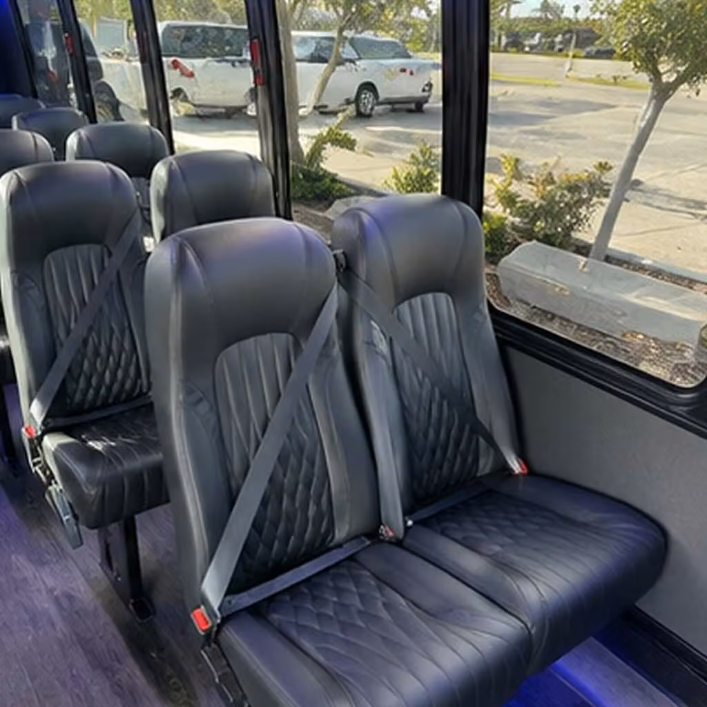 fresno 35 passenger minibus rental