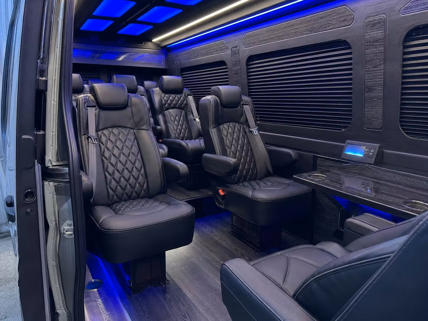sprinter van transportation for groups and events across fresno